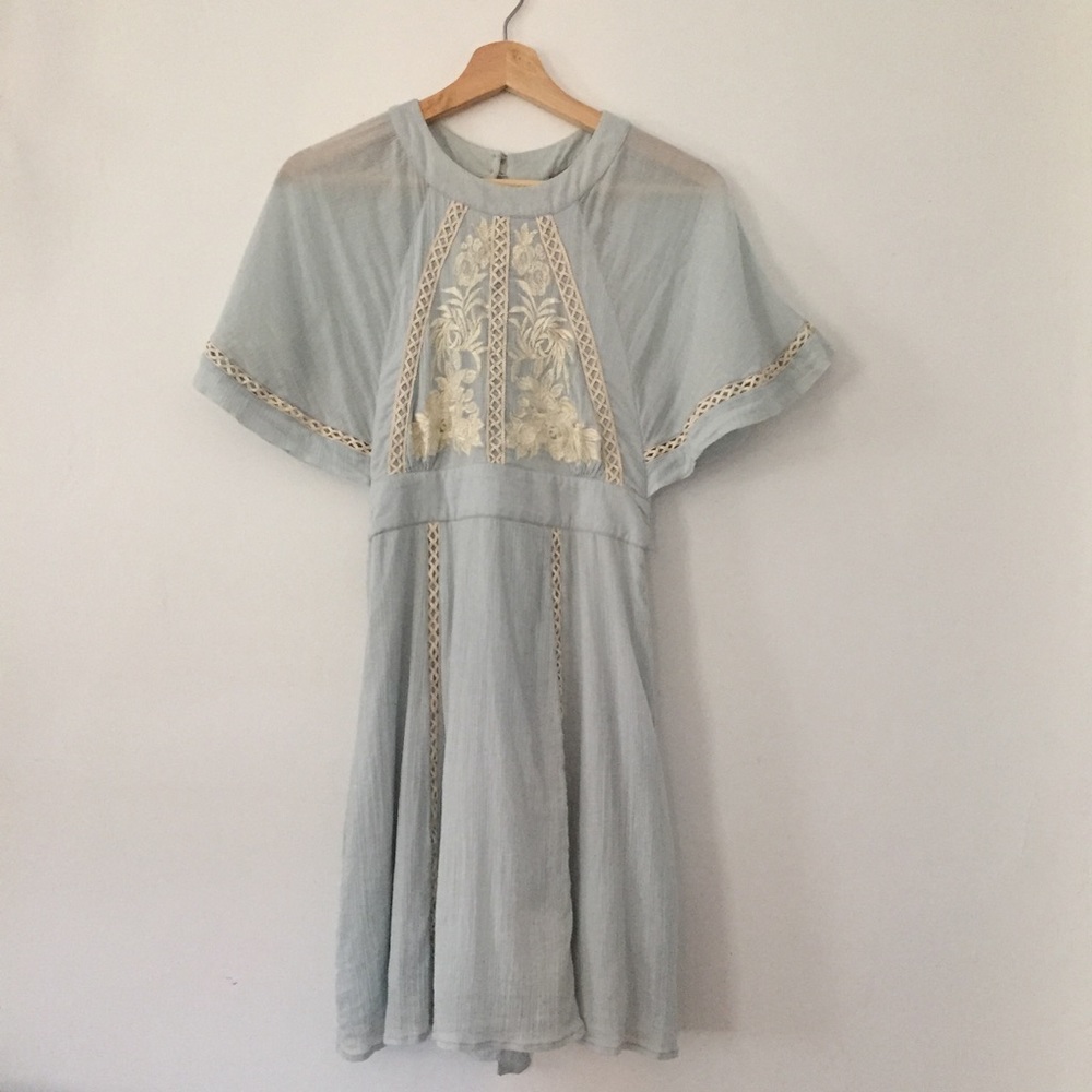 Asos Perfect Open Back Cotton Dress